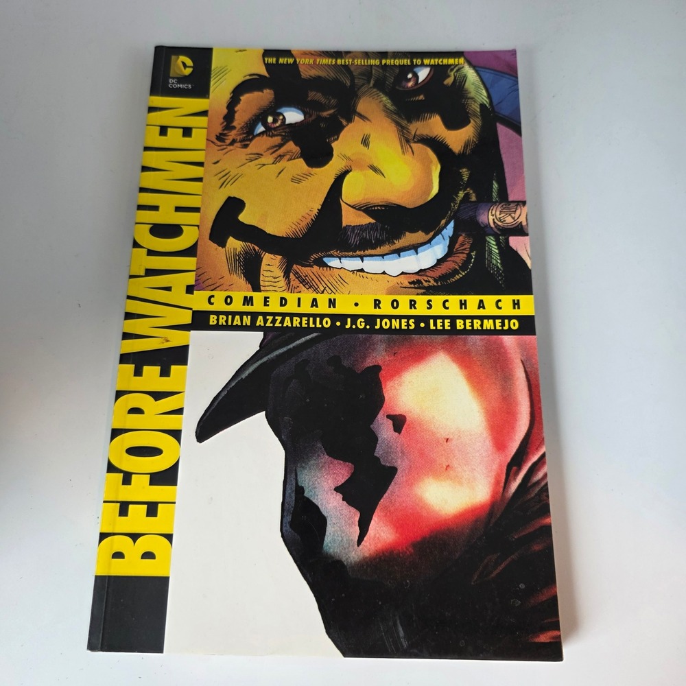 Before Watchmen Comedian Rorschach Graphic Novel‎ DC Comics Brian Azzarello 2014